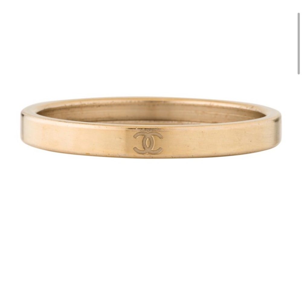 Gold Chanel Bangle